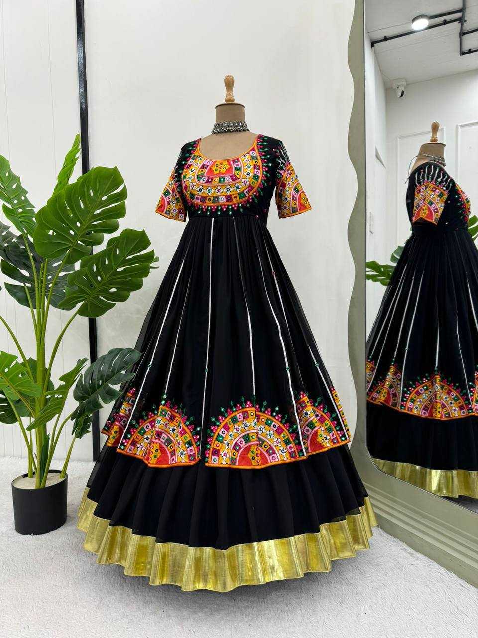 Ynf Faux Georgette RIN162 5737 Lehengas Wholesale Designer Lehenga Traditional Lehenga Georgette Lehenga Manufacturer- Kapda Export