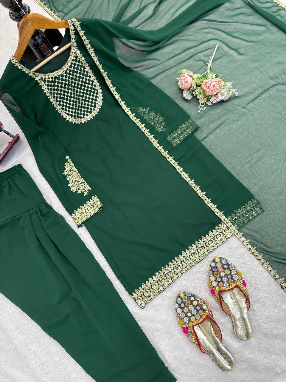 Ynf Faux Georgette RIN162 5978 Suits & Dresses Wholesale Patiala Suits Wedding Suits Designer Suits Manufacturer- Kapda Export