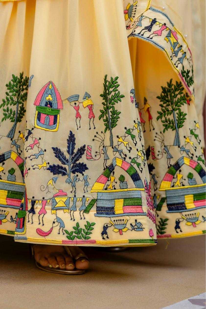 Ynf Faux Georgette RIN215 41 Gowns Wholesale Party Gowns Embroidered Gown Designer Gowns Manufacturer- Kapda Export