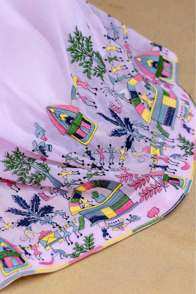 Ynf Faux Georgette RIN215 41 Gowns Wholesale Party Gowns Embroidered Gown Designer Gowns Manufacturer- Kapda Export