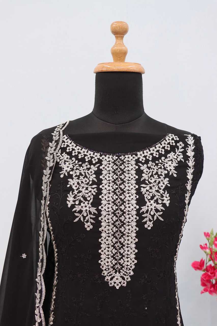 Ynf Faux Georgette RIN236 1302 Suits & Dresses Islamic Clothing Wholesale Pakistani Suits Unstitched Suits Suit Material Manufacturer- Kapda Export