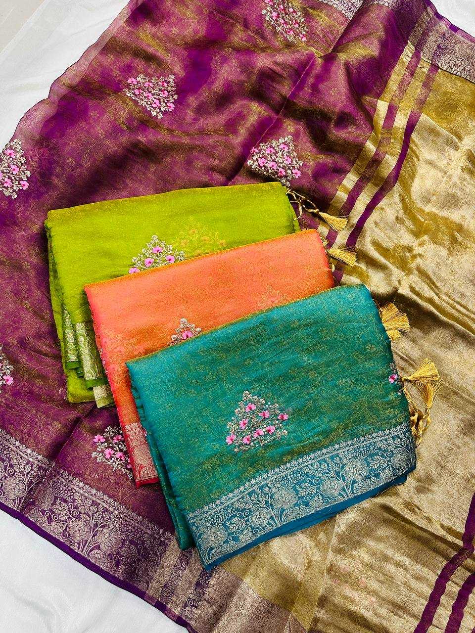 Ynf FENDY KESH488 Fandy Sarees Wholesale Designer Sarees Traditional Sarees Zari Sarees Manufacturer- Kapda Export