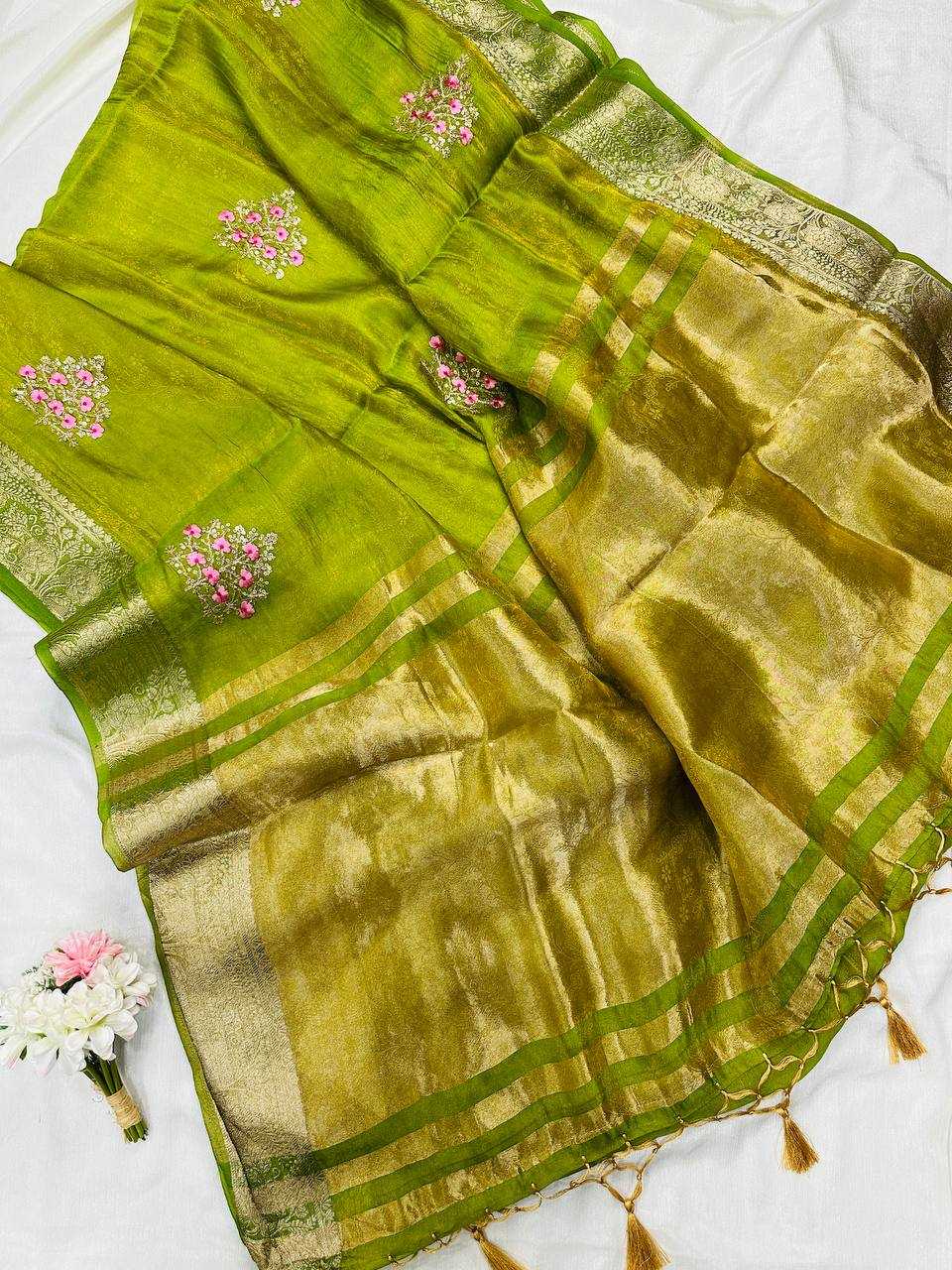 Ynf FENDY KESH488 Fandy Sarees Wholesale Designer Sarees Traditional Sarees Zari Sarees Manufacturer- Kapda Export