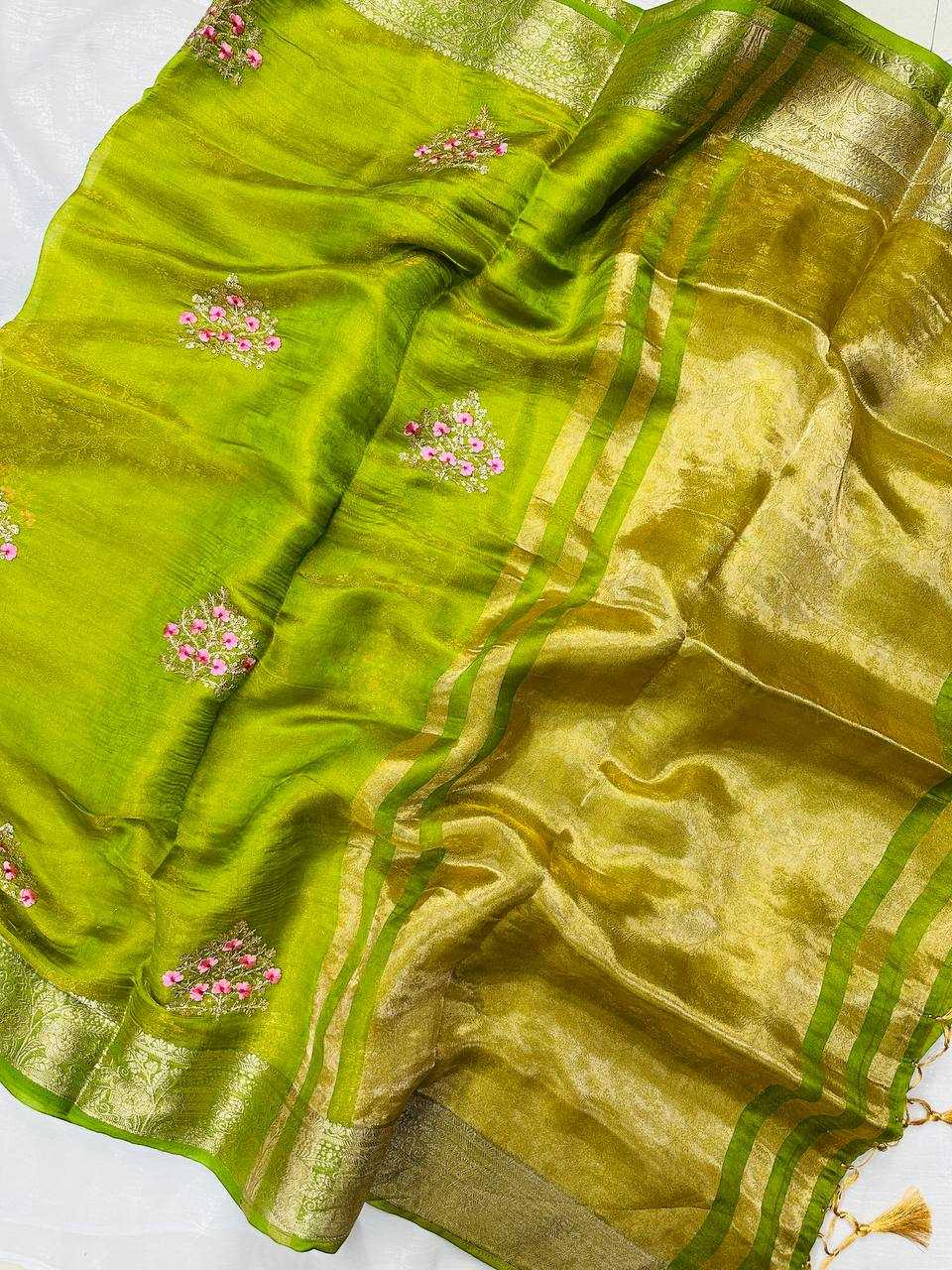Ynf FENDY KESH488 Fandy Sarees Wholesale Designer Sarees Traditional Sarees Zari Sarees Manufacturer- Kapda Export