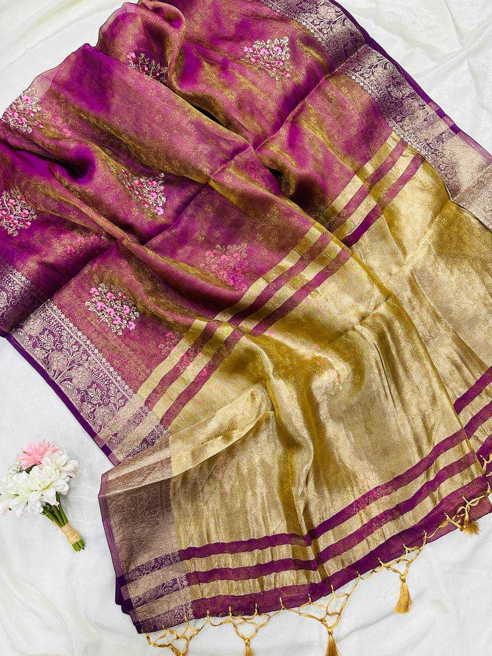Ynf FENDY KESH488 Fandy Sarees Wholesale Designer Sarees Traditional Sarees Zari Sarees Manufacturer- Kapda Export