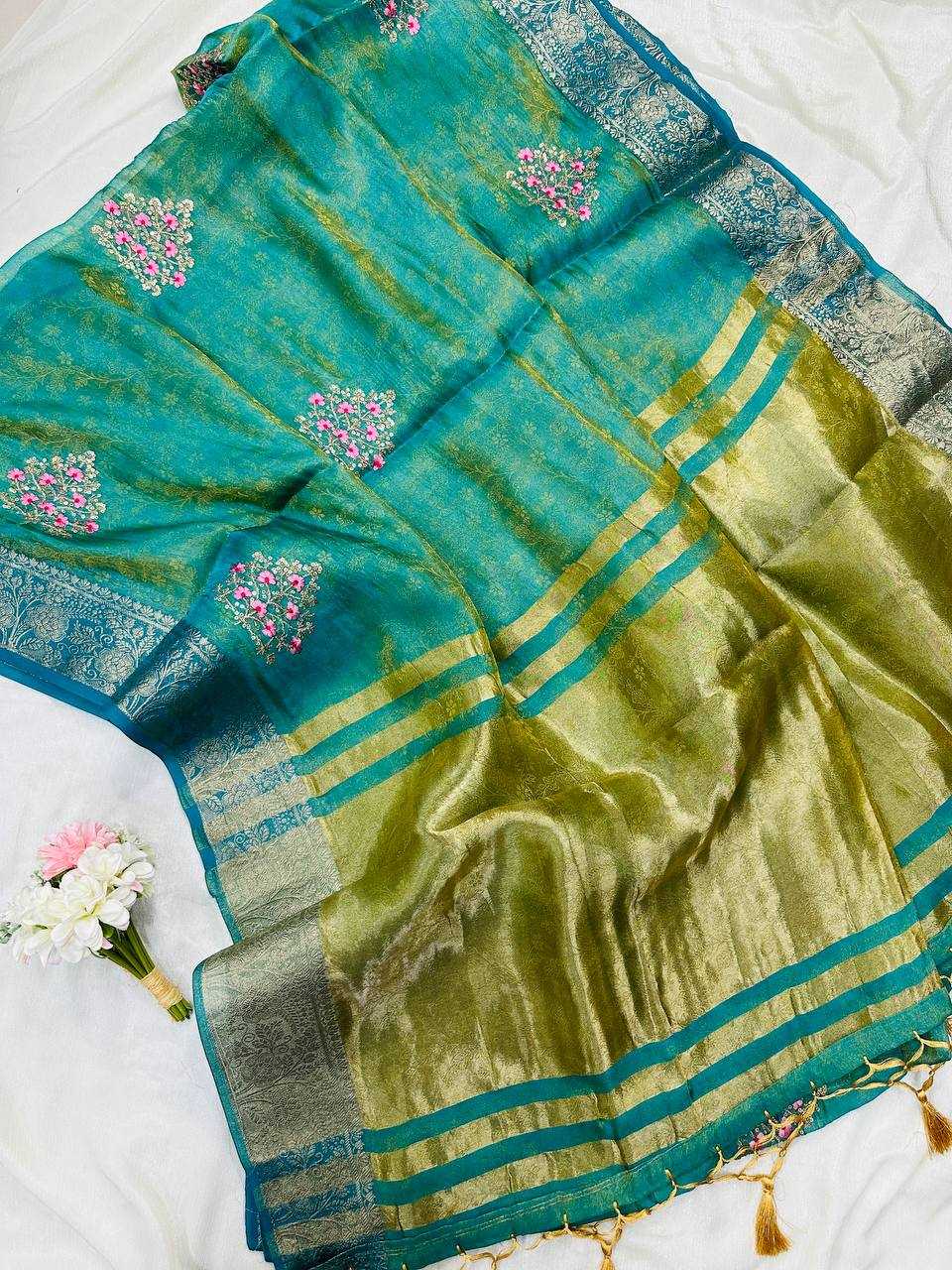 Ynf FENDY KESH488 Fandy Sarees Wholesale Designer Sarees Traditional Sarees Zari Sarees Manufacturer- Kapda Export