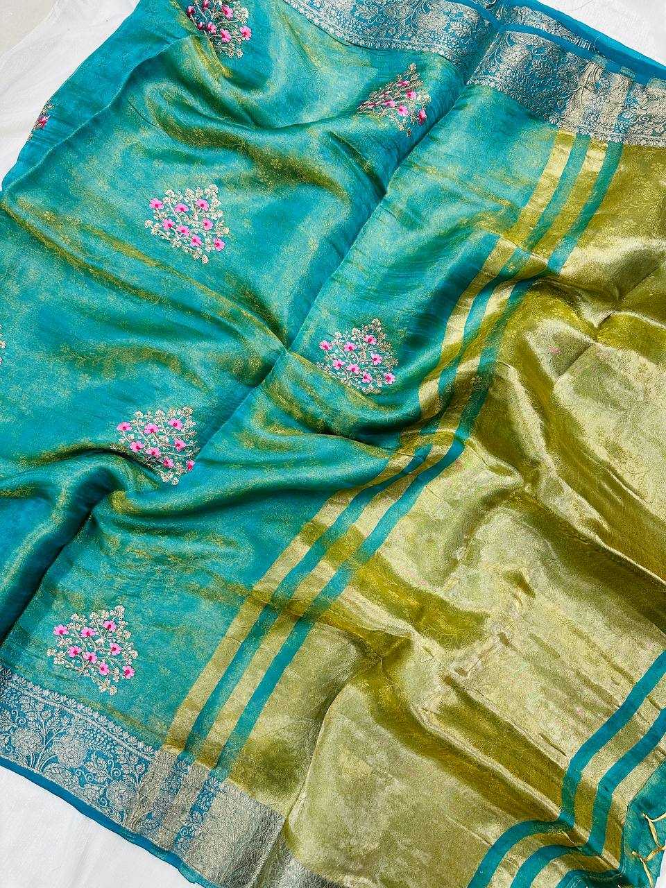 Ynf FENDY KESH488 Fandy Sarees Wholesale Designer Sarees Traditional Sarees Zari Sarees Manufacturer- Kapda Export