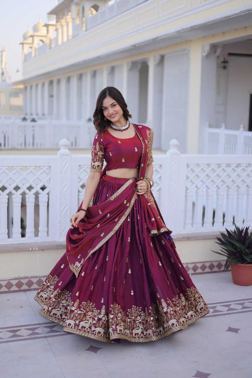 Ynf FENDY KESH489 5067 Lehengas Wholesale Heavy Lehenga Thread Work Lehenga Sequins Lehenga Manufacturer- Kapda Export