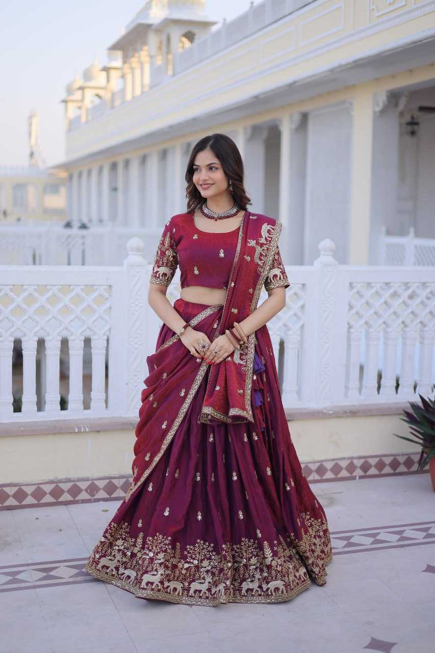 Ynf FENDY KESH489 5067 Lehengas Wholesale Heavy Lehenga Thread Work Lehenga Sequins Lehenga Manufacturer- Kapda Export