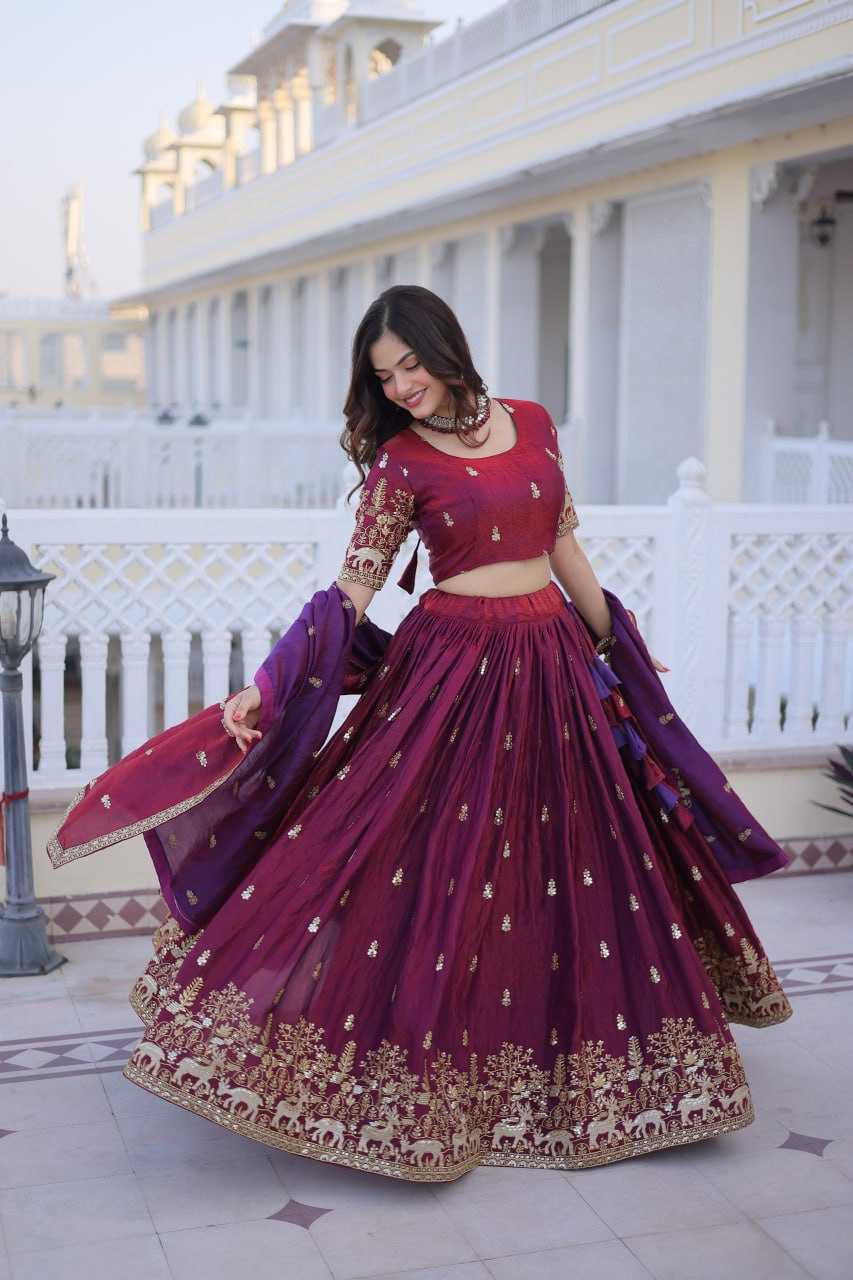 Ynf FENDY KESH489 5067 Lehengas Wholesale Heavy Lehenga Thread Work Lehenga Sequins Lehenga Manufacturer- Kapda Export