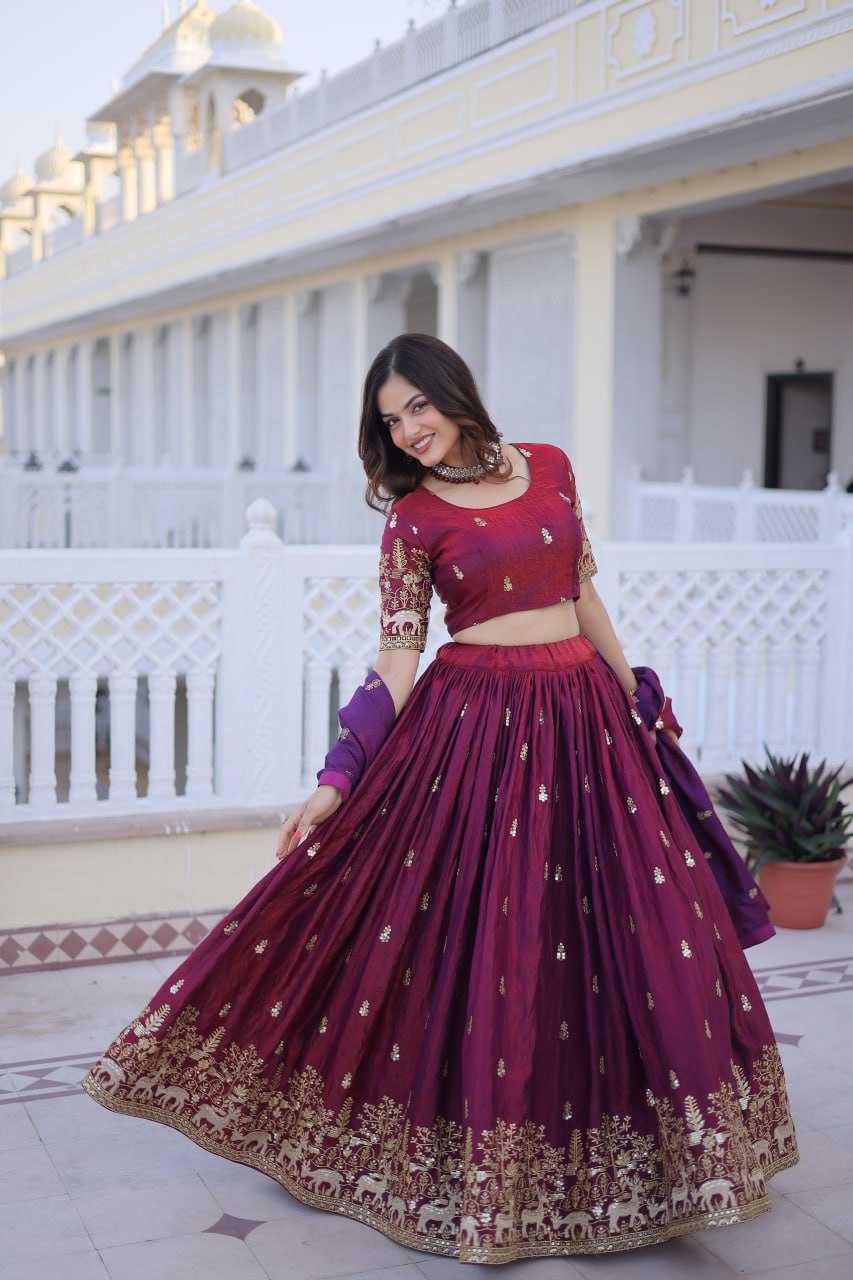 Ynf FENDY KESH489 5067 Lehengas Wholesale Heavy Lehenga Thread Work Lehenga Sequins Lehenga Manufacturer- Kapda Export