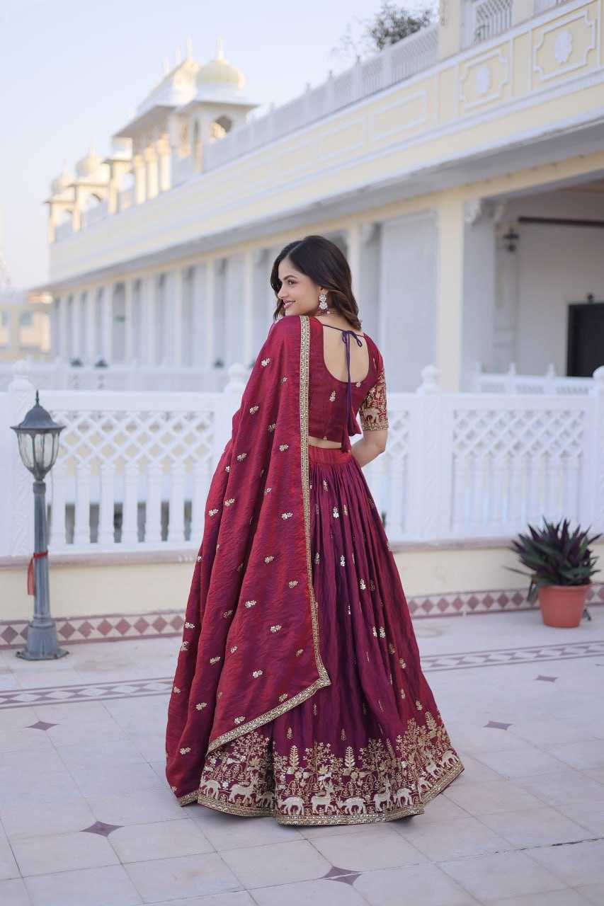 Ynf FENDY KESH489 5067 Lehengas Wholesale Heavy Lehenga Thread Work Lehenga Sequins Lehenga Manufacturer- Kapda Export