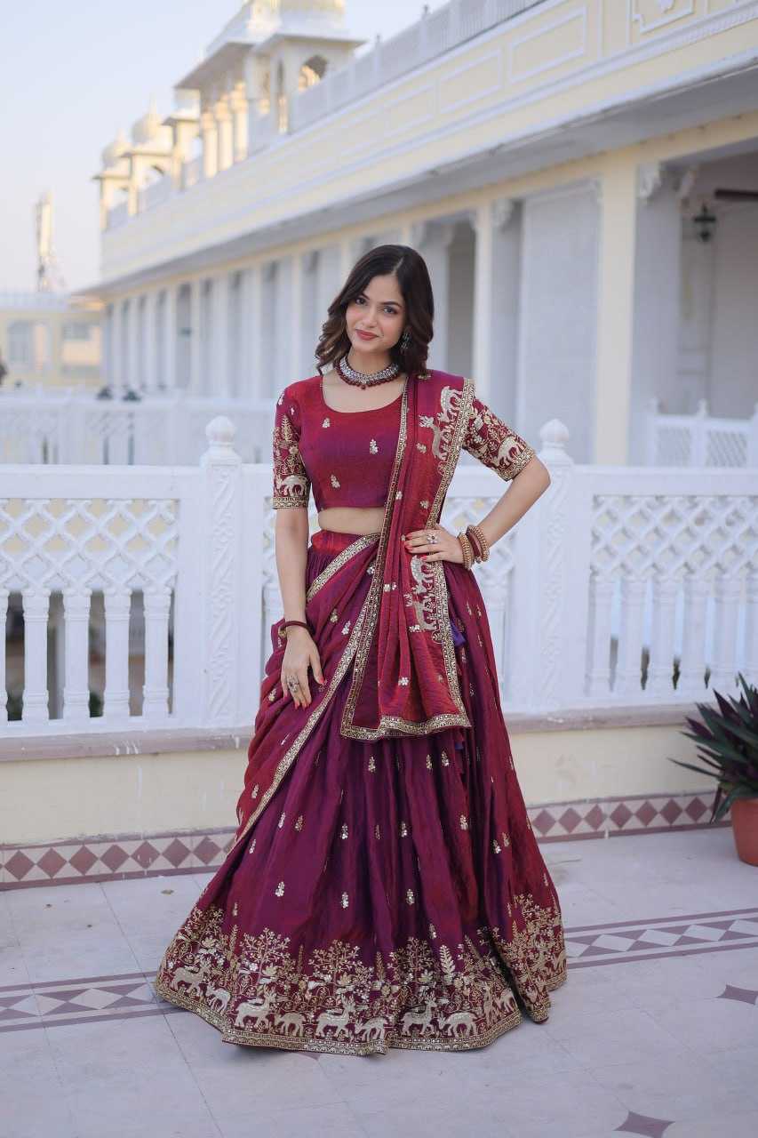 Ynf FENDY KESH489 5067 Lehengas Wholesale Heavy Lehenga Thread Work Lehenga Sequins Lehenga Manufacturer- Kapda Export