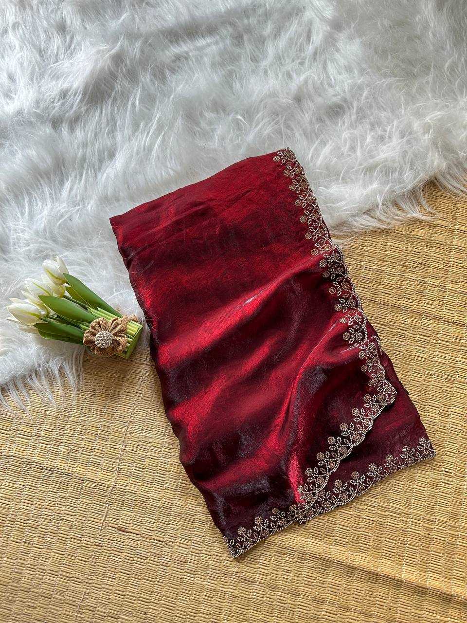 Ynf FENDY KESH568 Sakshi Sarees Wholesale Party Wear Sarees Embroidered Sarees Lace Border Sarees Manufacturer- Kapda Export
