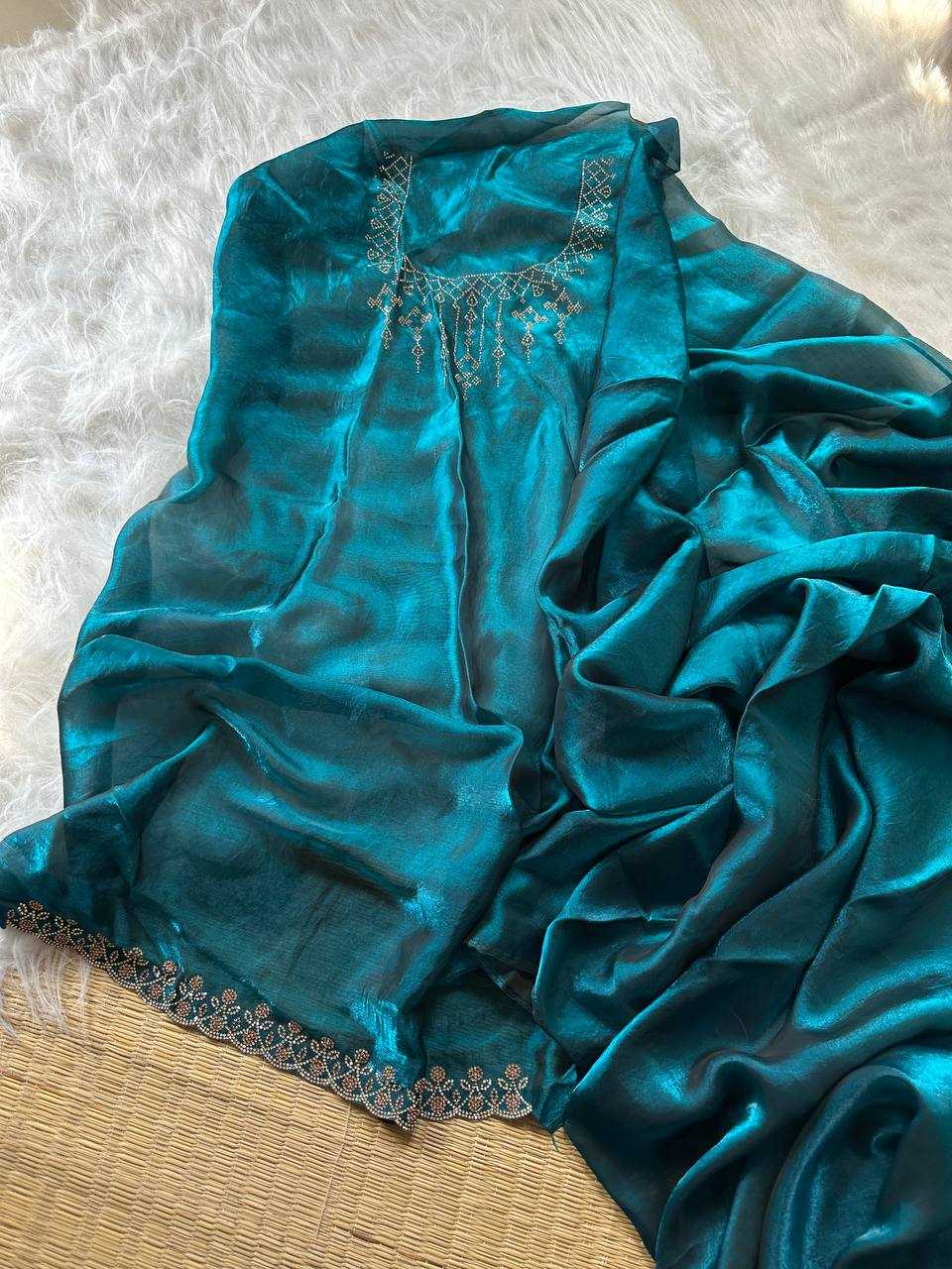 Ynf FENDY KESH568 Sakshi Sarees Wholesale Party Wear Sarees Embroidered Sarees Lace Border Sarees Manufacturer- Kapda Export