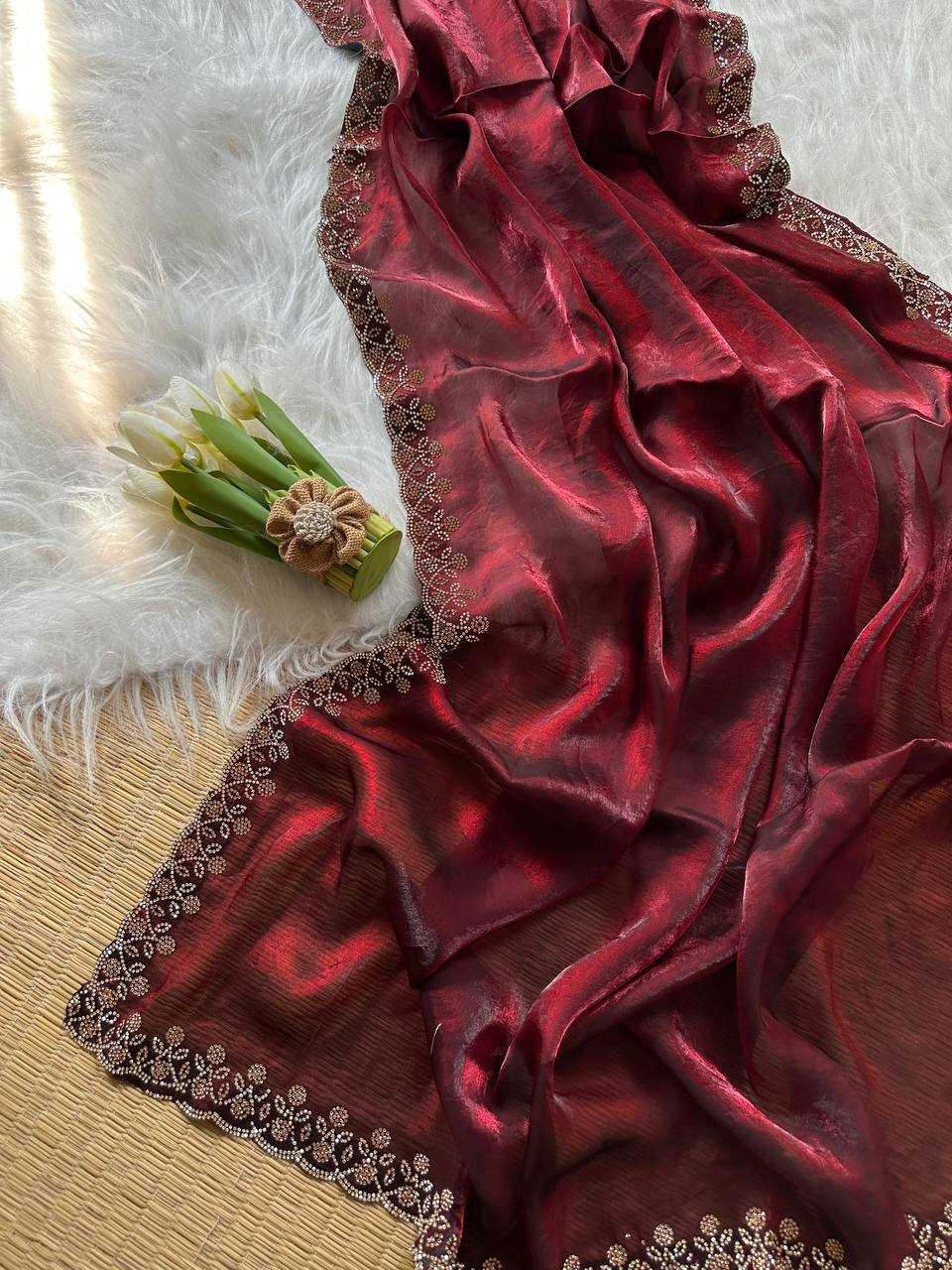 Ynf FENDY KESH568 Sakshi Sarees Wholesale Party Wear Sarees Embroidered Sarees Lace Border Sarees Manufacturer- Kapda Export