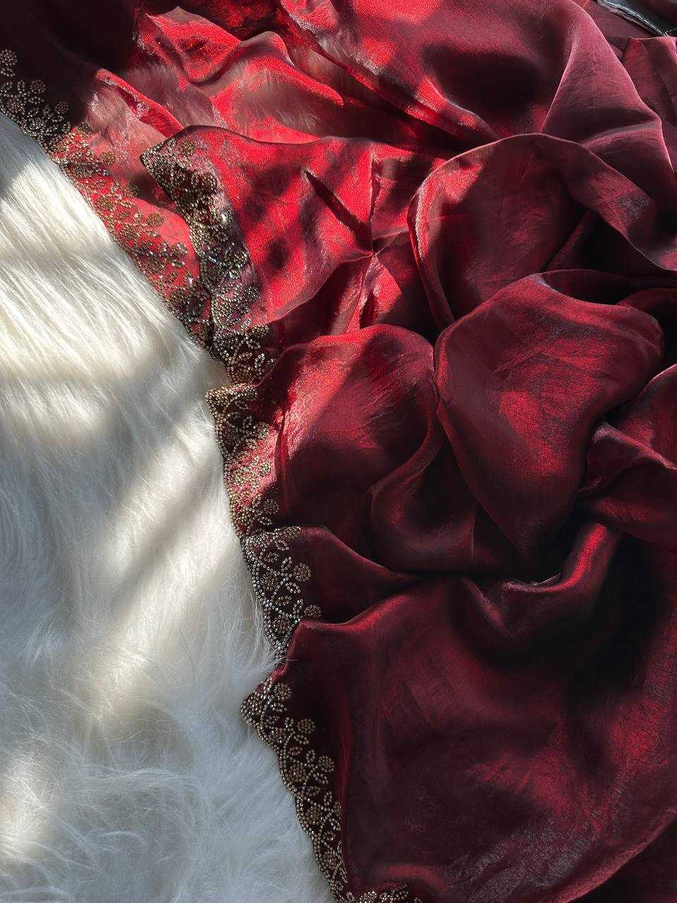 Ynf FENDY KESH568 Sakshi Sarees Wholesale Party Wear Sarees Embroidered Sarees Lace Border Sarees Manufacturer- Kapda Export