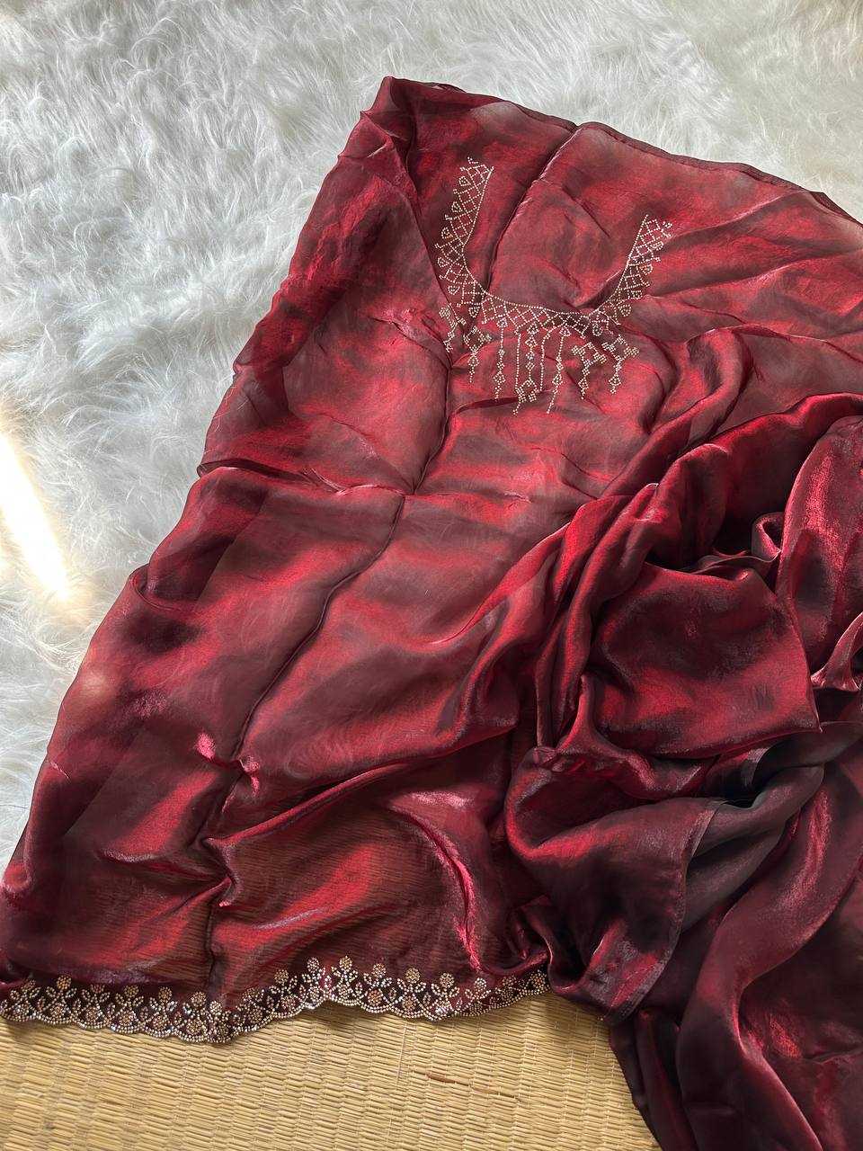 Ynf FENDY KESH568 Sakshi Sarees Wholesale Party Wear Sarees Embroidered Sarees Lace Border Sarees Manufacturer- Kapda Export