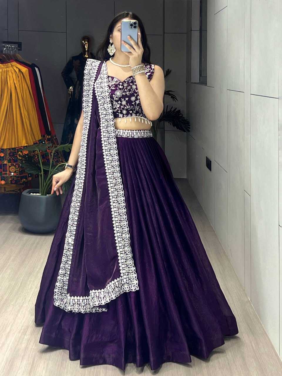 Ynf FENDY RIN119 9042 Lehengas Wholesale Wedding Lehenga Embroidered Lehenga Satin Lehenga Manufacturer- Kapda Export