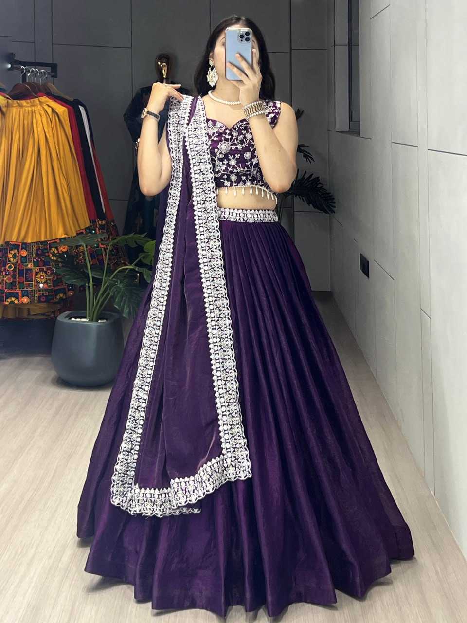 Ynf FENDY RIN119 9042 Lehengas Wholesale Wedding Lehenga Embroidered Lehenga Satin Lehenga Manufacturer- Kapda Export