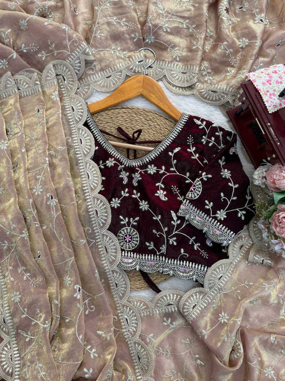 Ynf FENDY RIN133 623 Sarees Wedding Collections Wholesale Sequence Sarees Silk Sarees Sarees With Blouse Manufacturer- Kapda Export