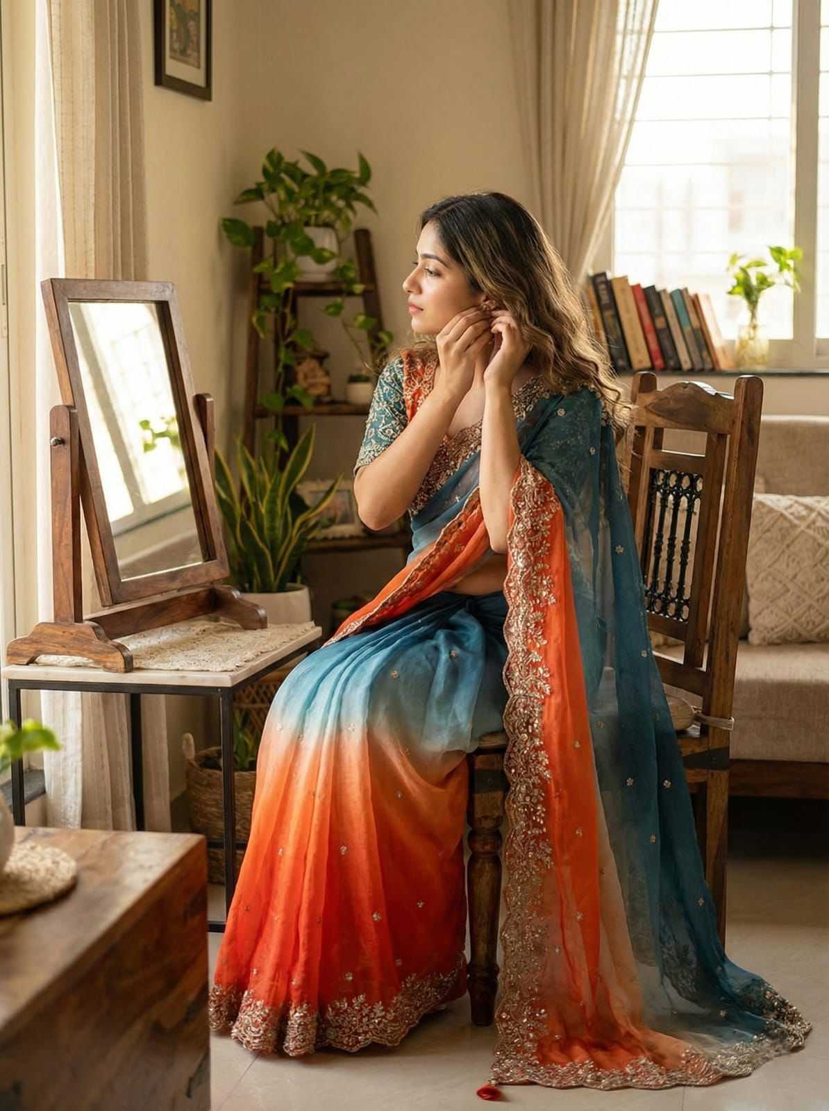Ynf FENDY RIN164 108 Sarees Festive Collections Wholesale Embroidered Sarees Zari Sarees Satin Sarees Manufacturer- Kapda Export