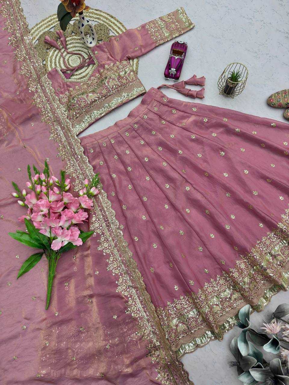 Ynf FENDY Silk KESH490 703 Lehengas Wholesale Designer Lehenga Bridal Lehenga Wedding Lehenga Manufacturer- Kapda Export