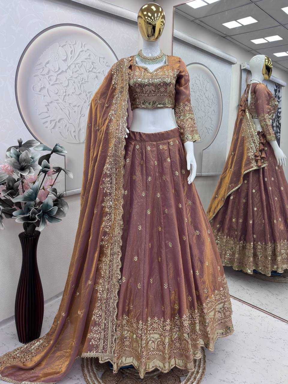 Ynf FENDY Silk KESH490 703 Lehengas Wholesale Designer Lehenga Bridal Lehenga Wedding Lehenga Manufacturer- Kapda Export