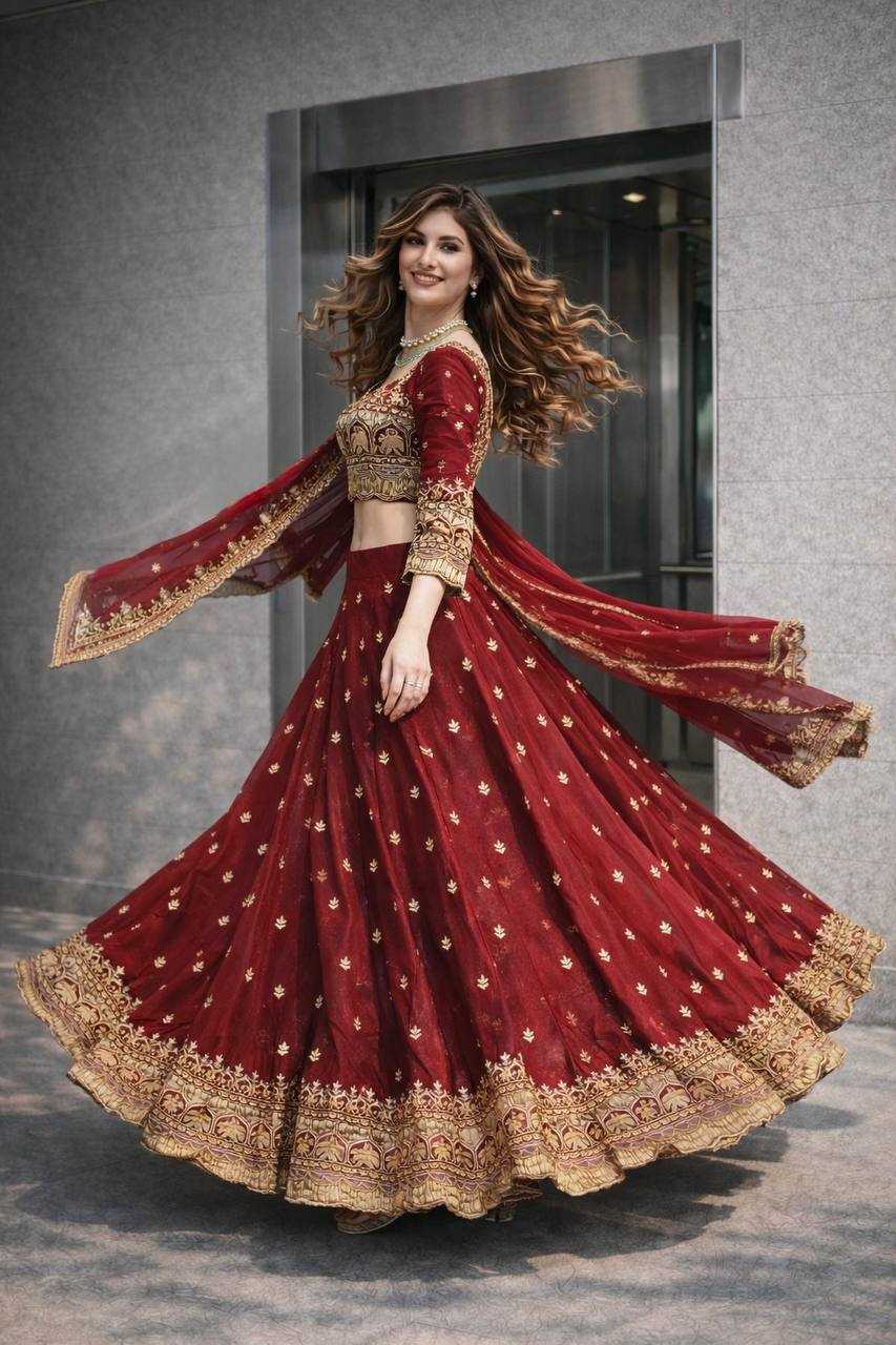 Ynf FENDY Silk KESH490 703 Lehengas Wholesale Designer Lehenga Bridal Lehenga Wedding Lehenga Manufacturer- Kapda Export