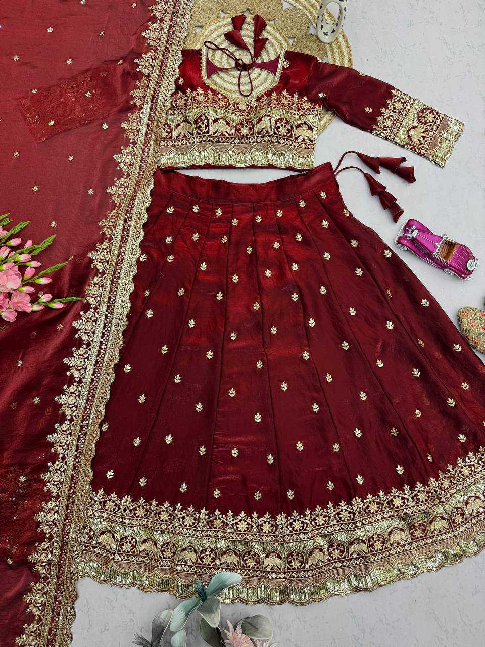 Ynf FENDY Silk KESH490 703 Lehengas Wholesale Designer Lehenga Bridal Lehenga Wedding Lehenga Manufacturer- Kapda Export