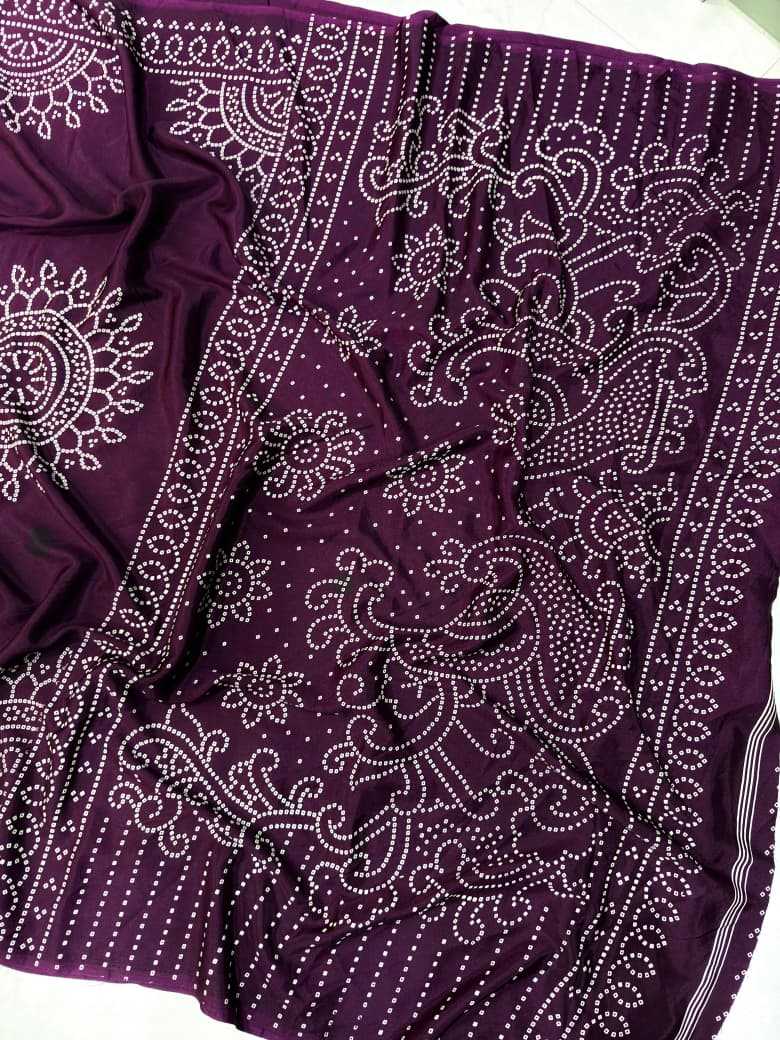 Ynf Gajji Silk KESH573 AMONIA Sarees Silk Sarees Wholesale Ajrakh Sarees Gajji Modal Sarees Crepe Silk Saree Manufacturer- Kapda Export