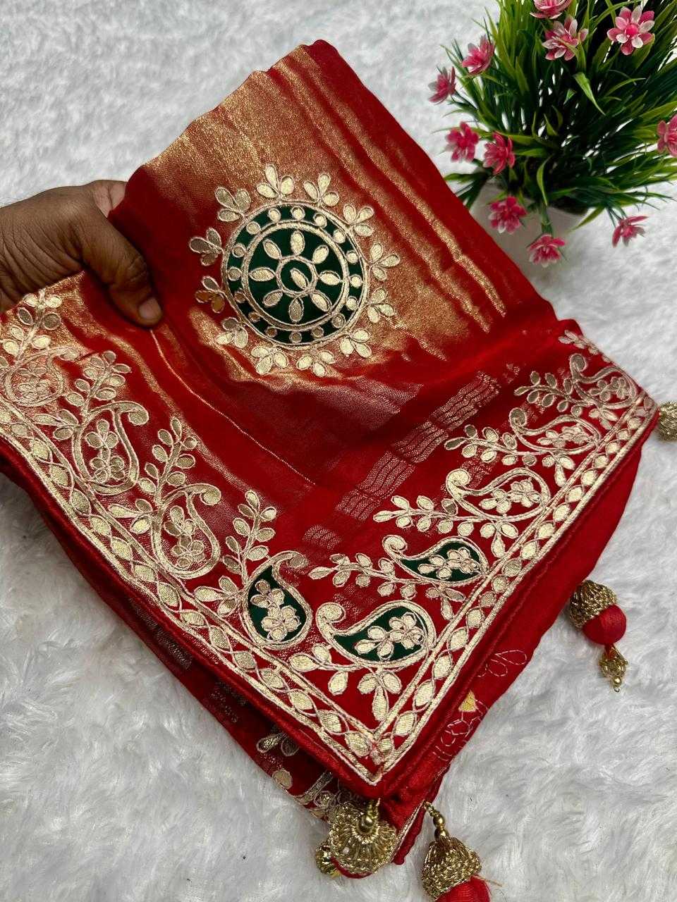 Ynf Gajji Silk KESH576 253 Sarees Festive Collections Wholesale Bandhani Bandhej Sarees Traditional Sarees Silk Sarees Manufacturer- Kapda Export