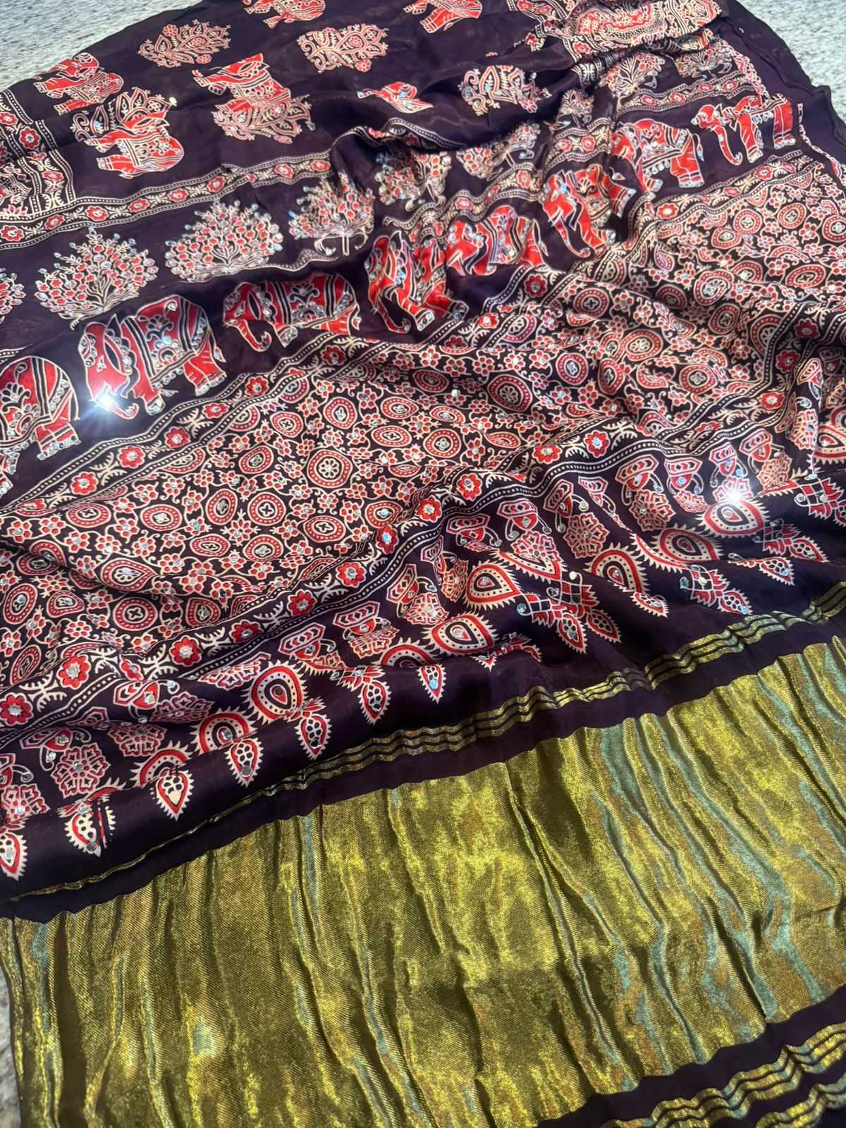 Ynf Gajji Silk KESH576 258 Sarees Festive Collections Wholesale Hand Work Sarees Silk Sarees Bandhani Sarees Manufacturer- Kapda Export