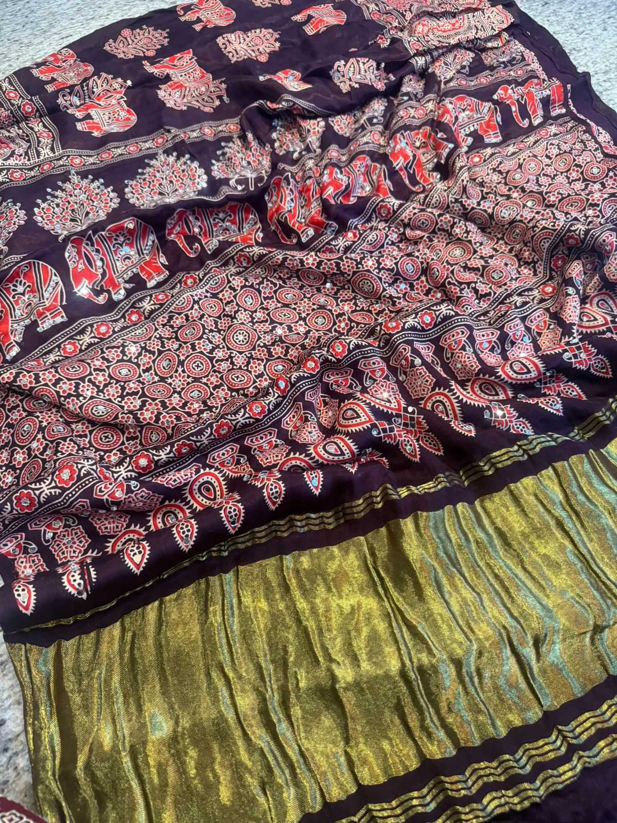 Ynf Gajji Silk KESH576 258 Sarees Festive Collections Wholesale Hand Work Sarees Silk Sarees Bandhani Sarees Manufacturer- Kapda Export