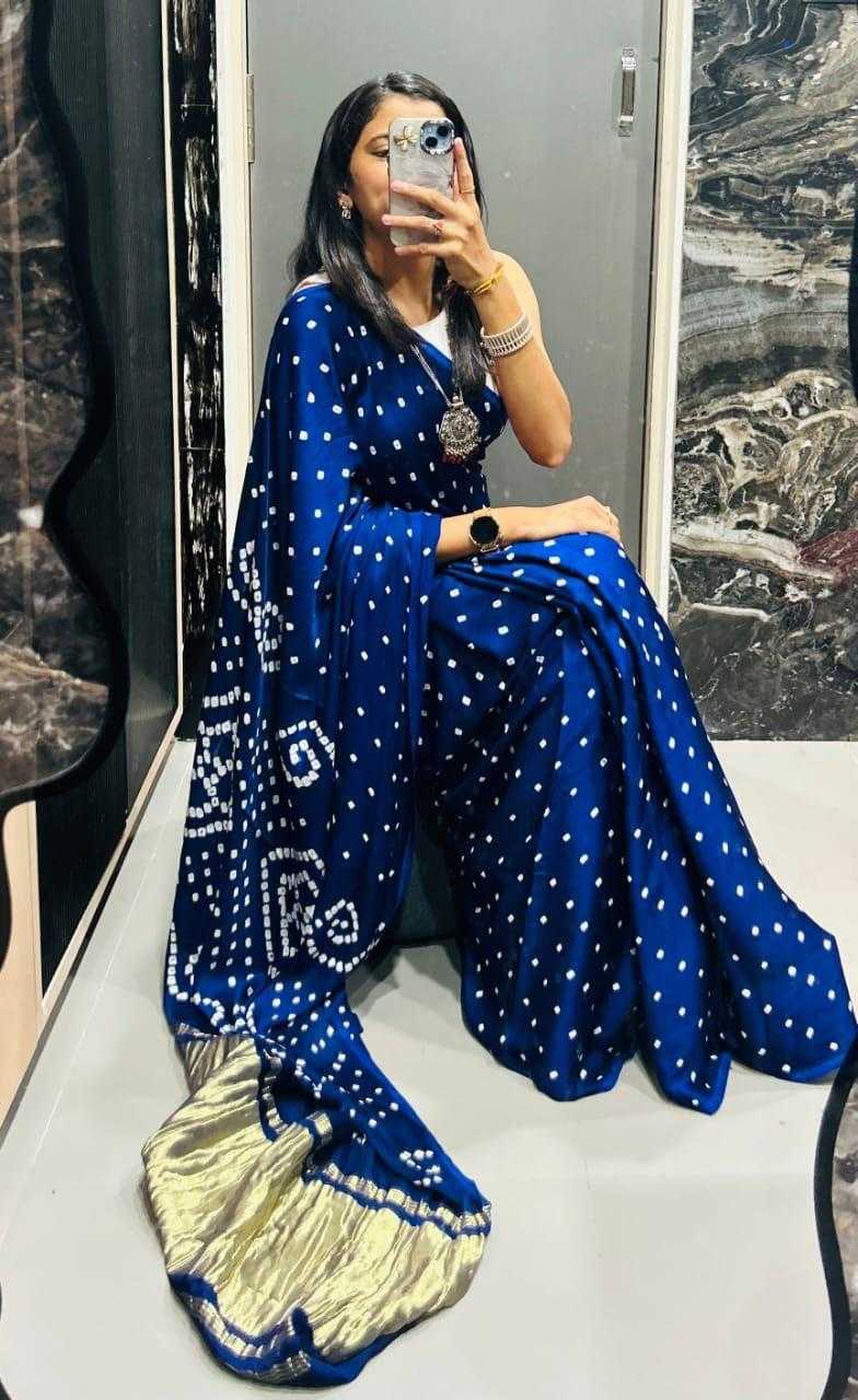 Ynf Gajji Silk KESH576 Gaji Sarees Wholesale Designer Sarees Party Wear Sarees Bandhani Bandhej Sarees Manufacturer- Kapda Export