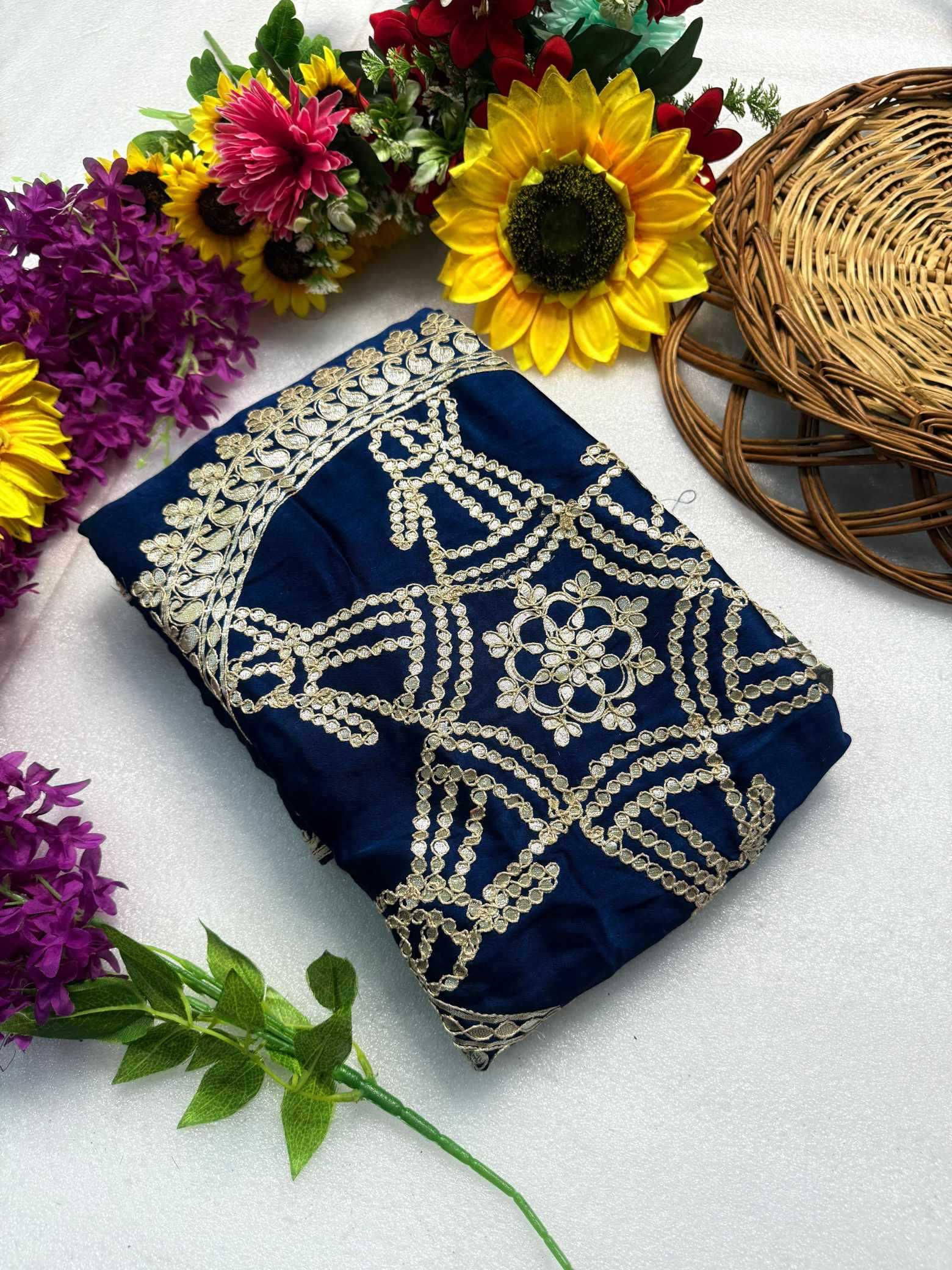 Ynf Gajji Silk KESH576 Gala Sarees Wholesale Hand Work Sarees Gota Patti Sarees Bandhani Bandhej Sarees Manufacturer- Kapda Export