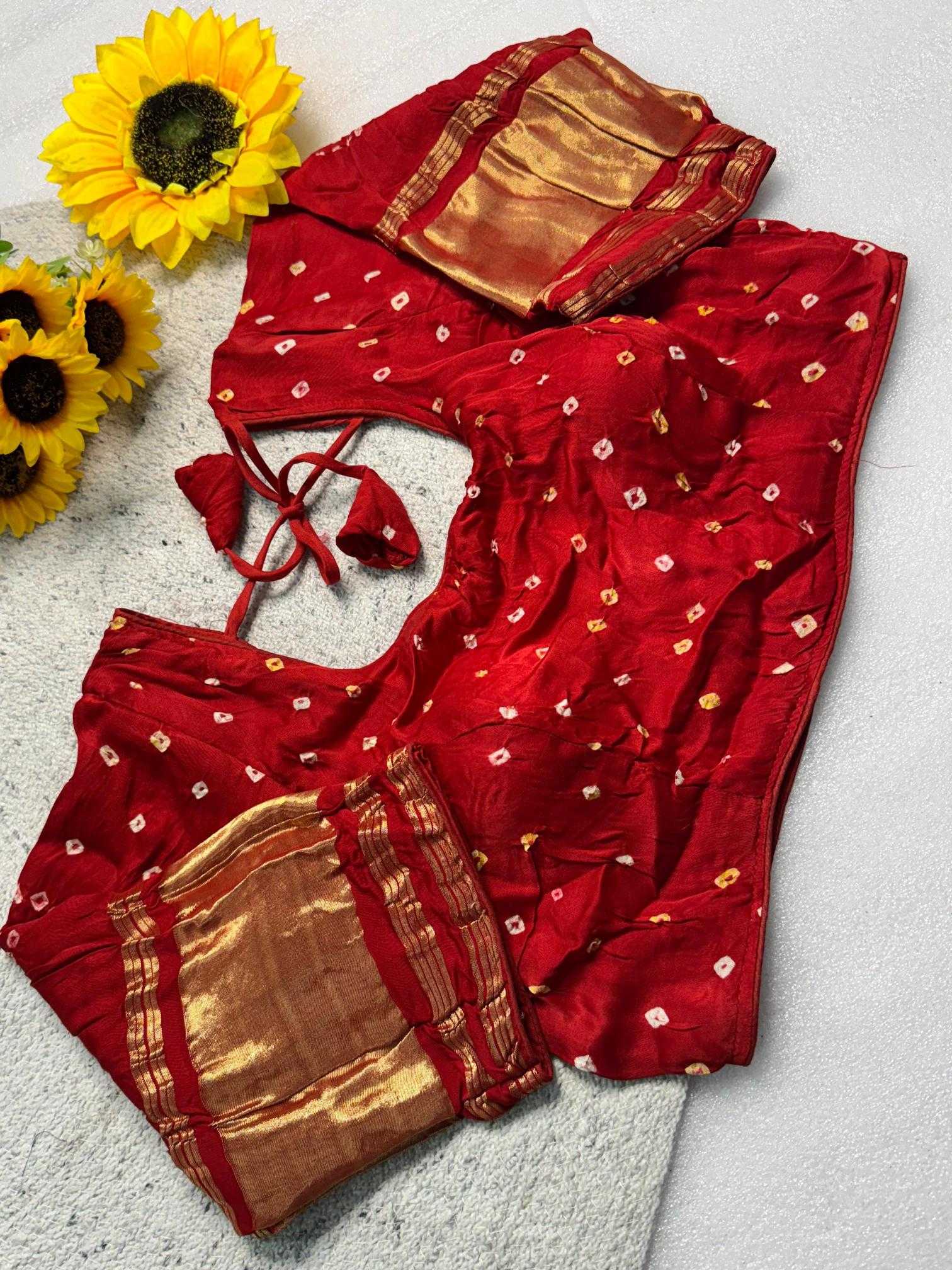 Ynf Gajji Silk KESH576 PATTA Readymade Blouses Wholesale Blouse Designer Blouse Silk Blouse Manufacturer- Kapda Export