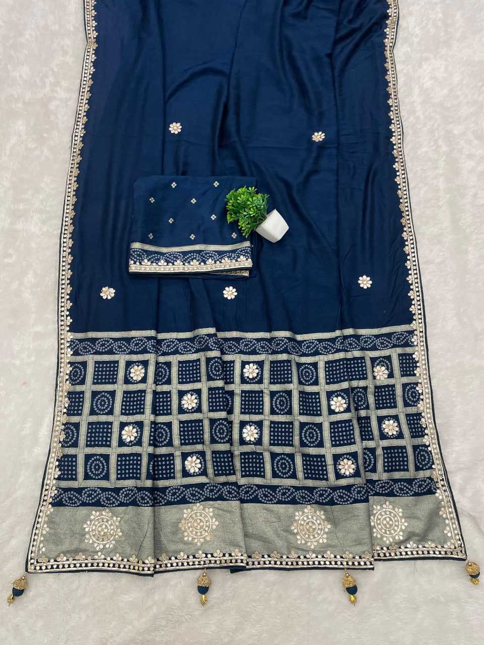 Ynf Gajji Silk KESH649 105 Sarees Festive Collections Wholesale Gota Patti Sarees Silk Sarees Festive Sarees Manufacturer- Kapda Export