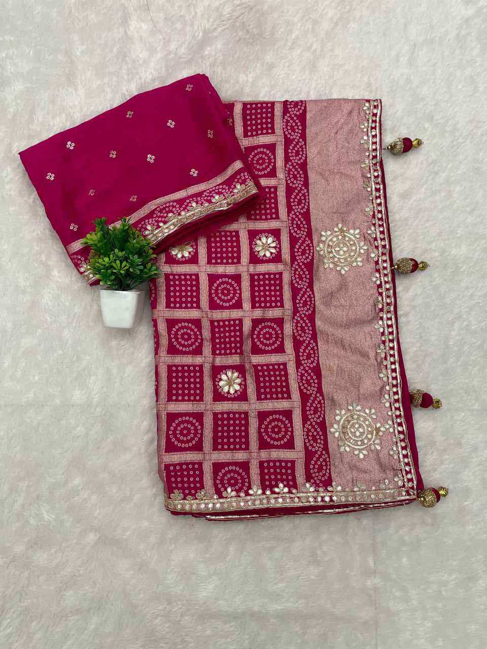 Ynf Gajji Silk KESH649 105 Sarees Festive Collections Wholesale Gota Patti Sarees Silk Sarees Festive Sarees Manufacturer- Kapda Export