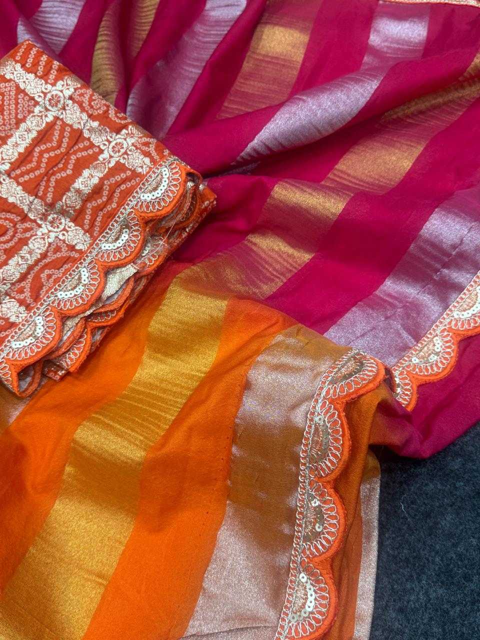 Ynf Georgette KESH484 101 Sarees Festive Collections Wholesale Georgette Sarees Tissue Silk Saree Zari Sarees Manufacturer- Kapda Export