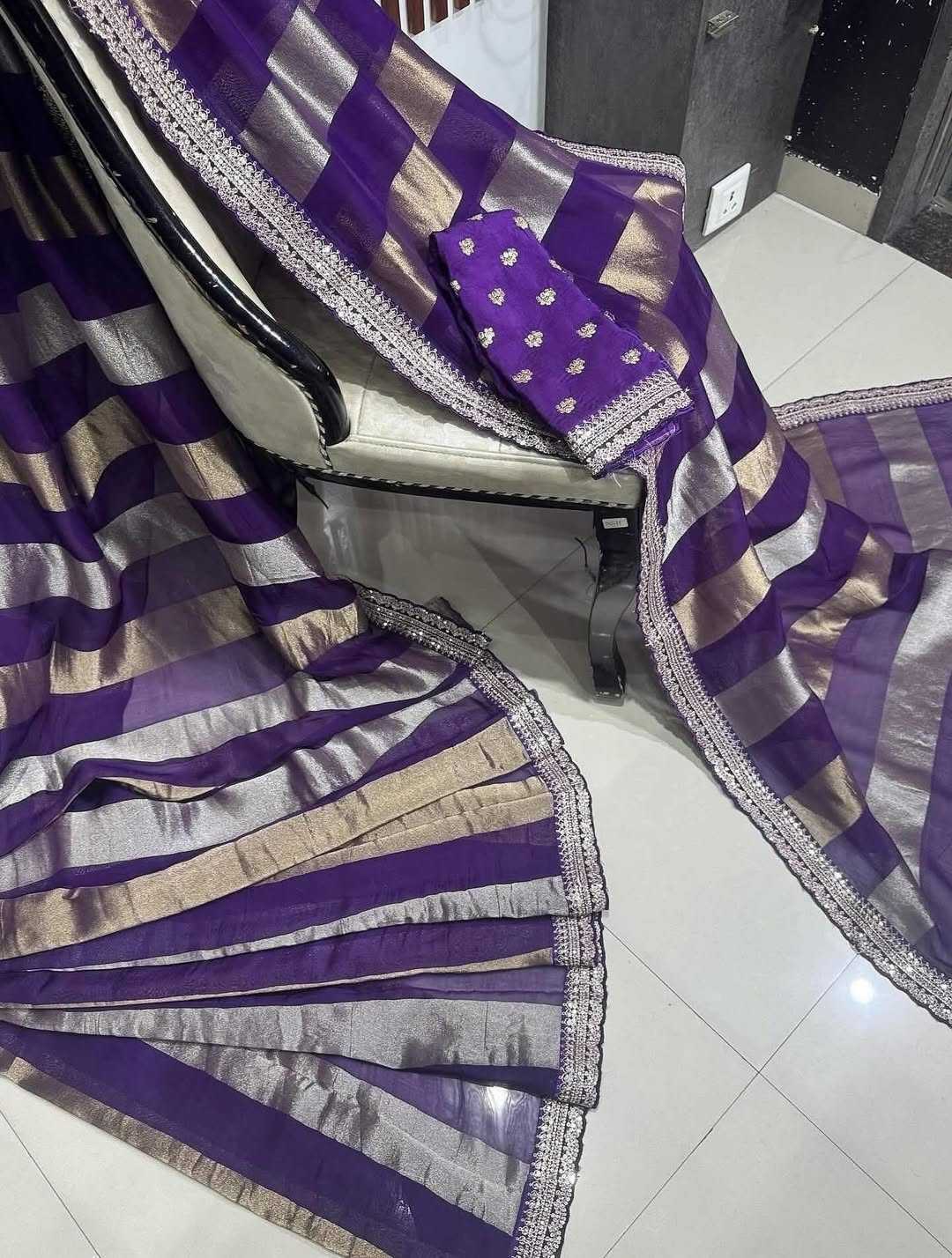 Ynf Georgette KESH484 104 Sarees Festive Collections Wholesale Georgette Sarees Tissue Silk Saree Zari Sarees Manufacturer- Kapda Export