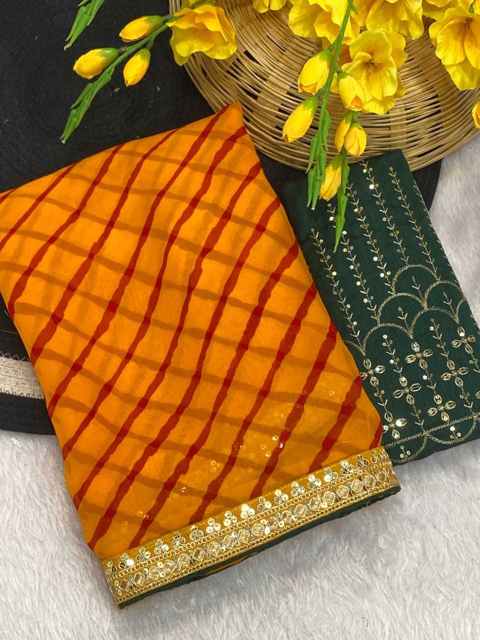 Ynf Georgette KESH514 Timeless Sarees Wholesale Georgette Sarees Leheriya Sarees Festive Sarees Manufacturer- Kapda Export