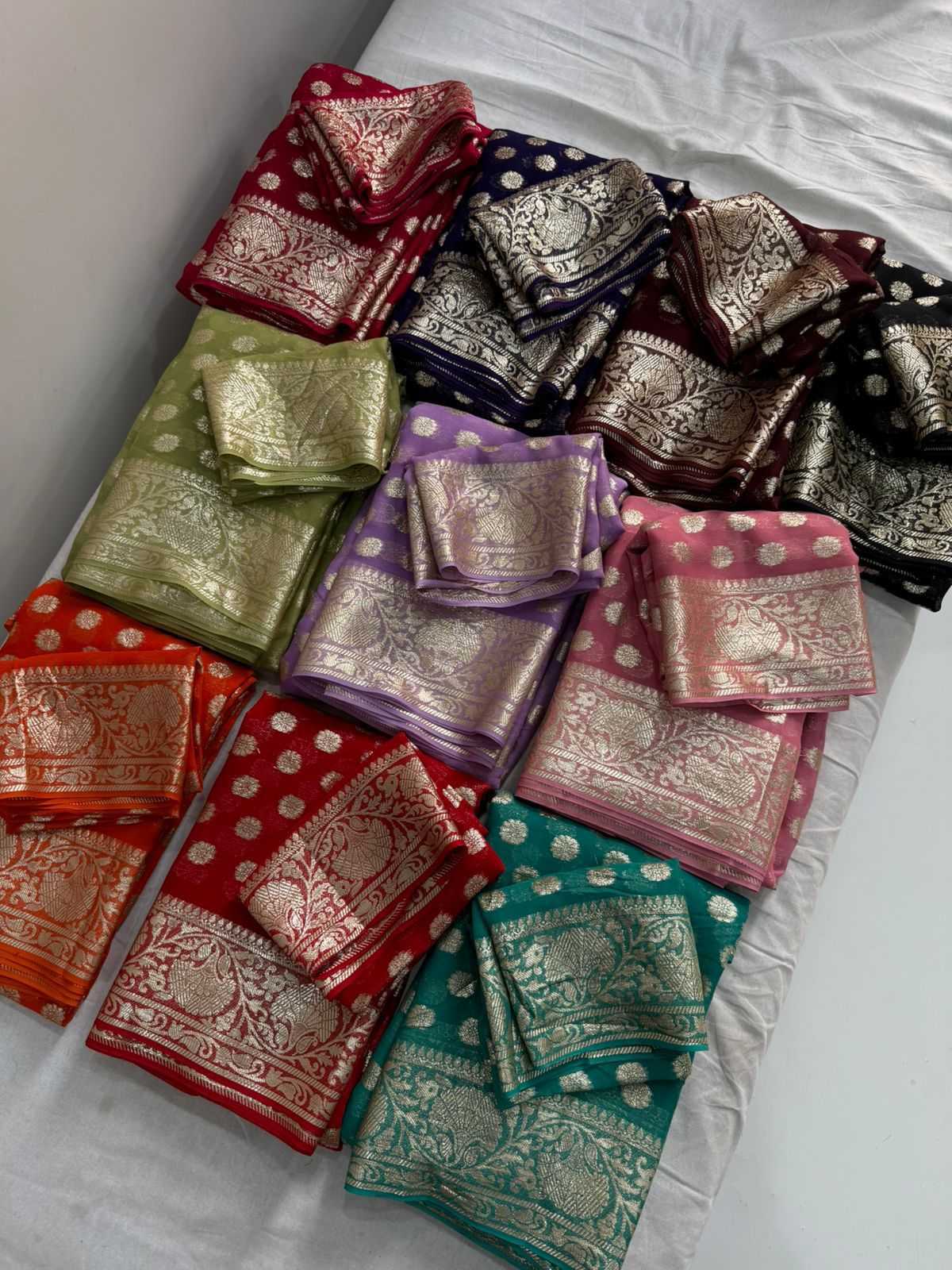 Ynf Georgette KESH547 185 Sarees Festive Collections Wholesale Georgette Sarees Festive Sarees Sarees With Blouse Manufacturer- Kapda Export