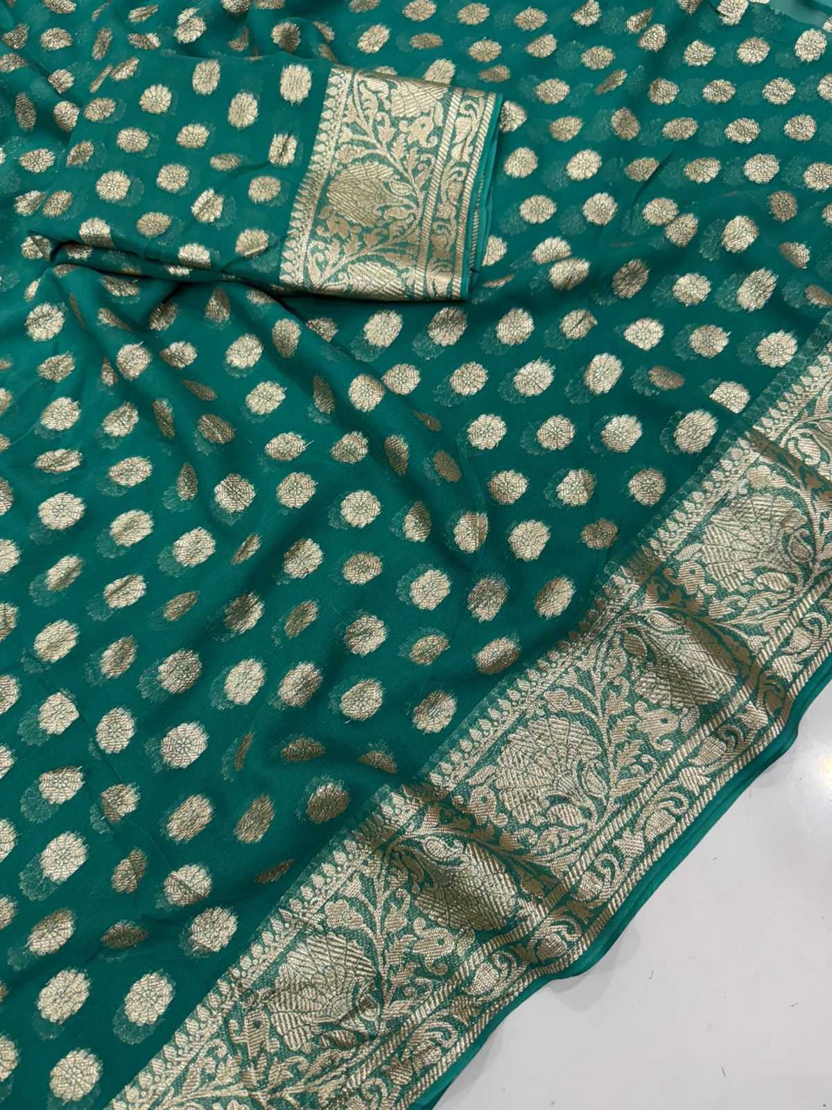 Ynf Georgette KESH547 185 Sarees Festive Collections Wholesale Georgette Sarees Festive Sarees Sarees With Blouse Manufacturer- Kapda Export