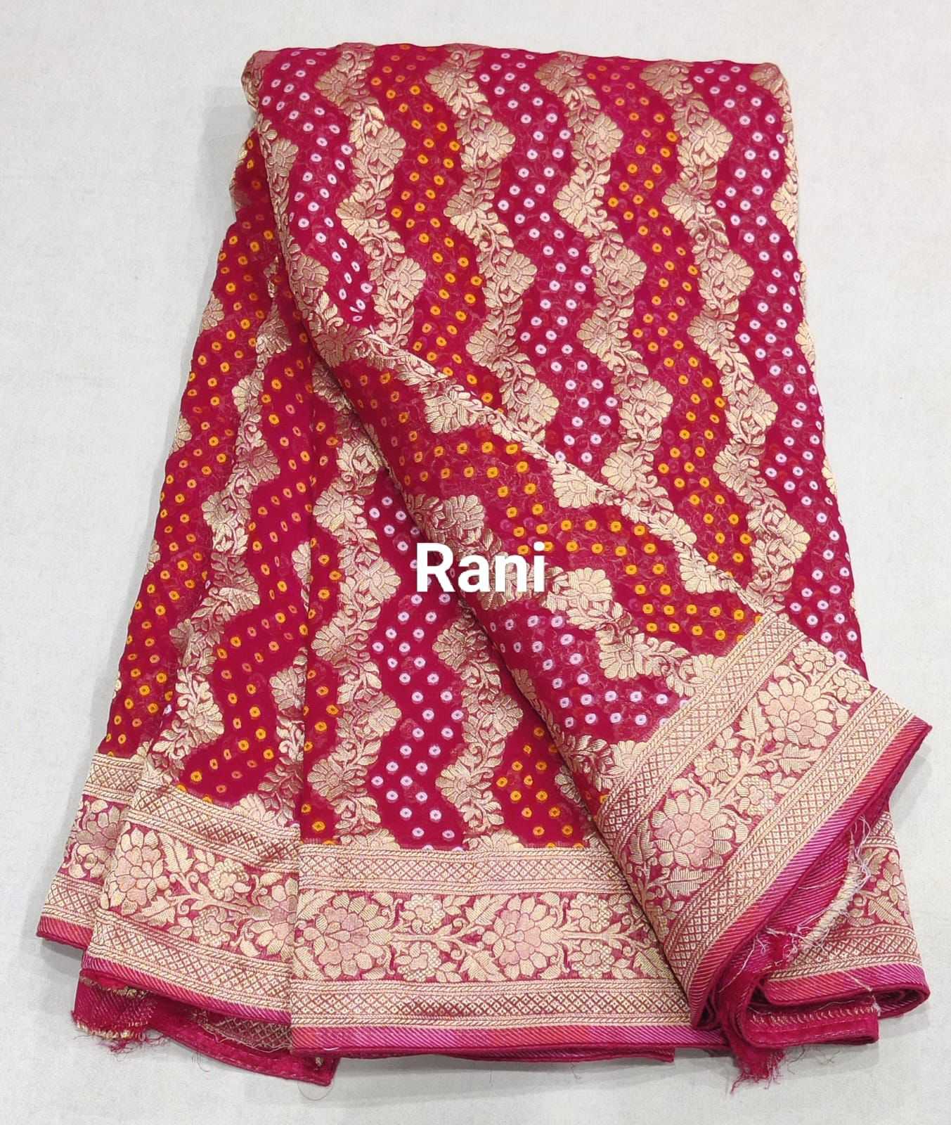 Ynf Georgette KESH582 102 Sarees Festive Collections Wholesale Georgette Sarees Red Sarees Sarees With Blouse Manufacturer- Kapda Export