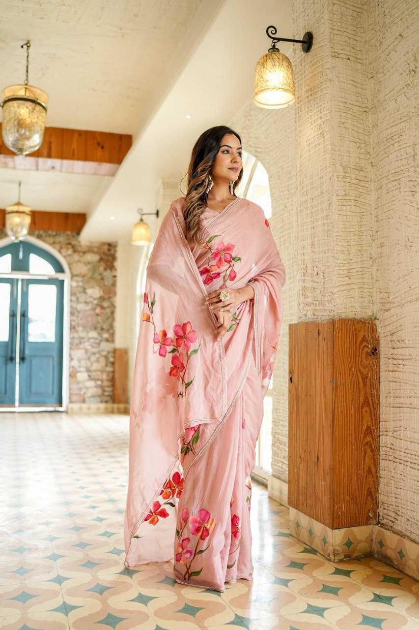 Ynf Georgette KESH606 sc-419 Sarees Wholesale Party Wear Sarees Fancy Sarees Modern Sarees Manufacturer- Kapda Export