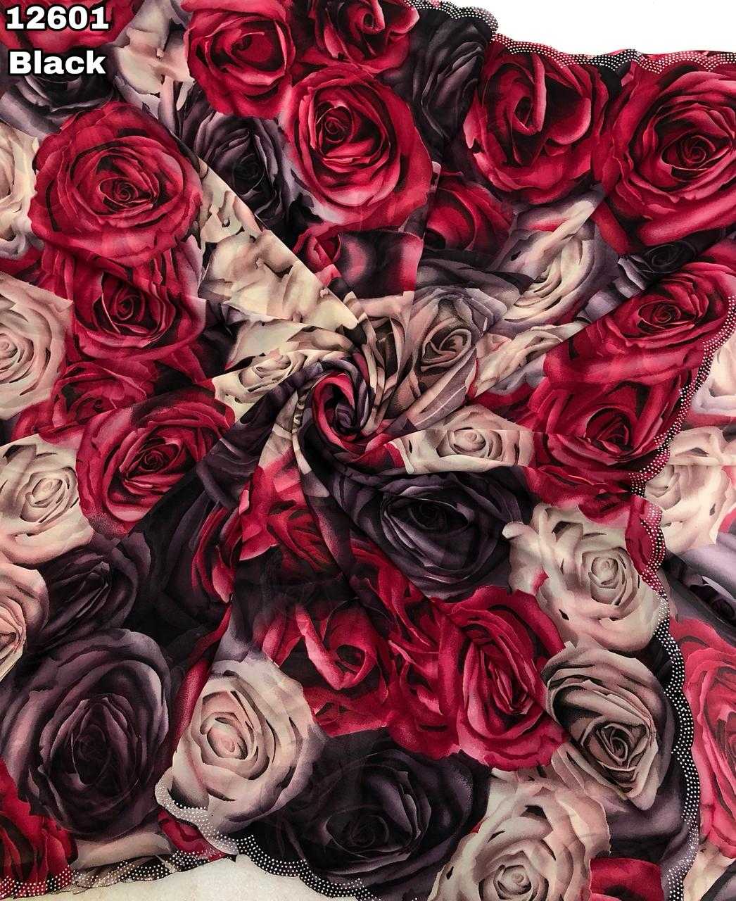 Ynf Georgette KESH673 GULABO Sarees Wholesale Designer Sarees Printed Sarees Stone Work Saree Manufacturer- Kapda Export