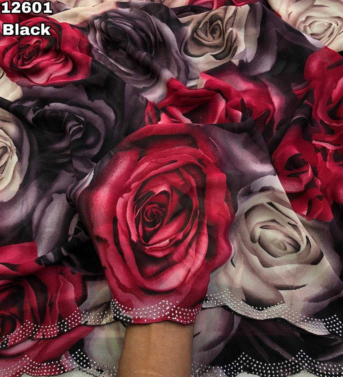 Ynf Georgette KESH673 GULABO Sarees Wholesale Designer Sarees Printed Sarees Stone Work Saree Manufacturer- Kapda Export