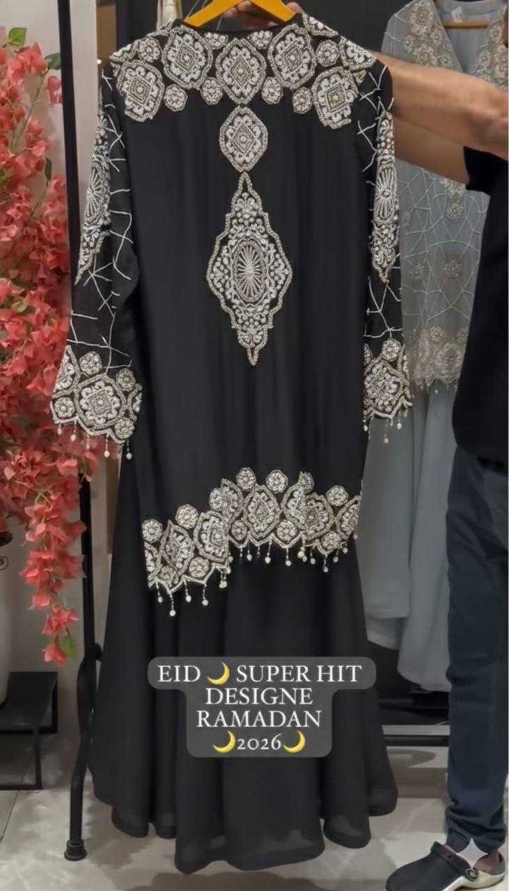 Ynf Georgette KESH678 2063 Suits & Dresses Festive Collections Wholesale Embroidery Suits Wedding Suits Eid Collections Manufacturer- Kapda Export