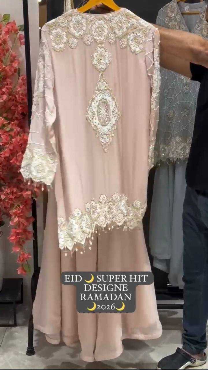 Ynf Georgette KESH678 2063 Suits & Dresses Festive Collections Wholesale Embroidery Suits Wedding Suits Eid Collections Manufacturer- Kapda Export